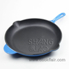 3 Piece Set Enameled Cast Iron Frying Pan